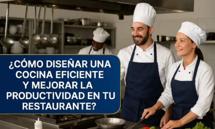 ¿Cómo diseñar una cocina eficiente y mejorar la productividad en tu restaurante?