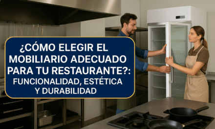 ¿Cómo elegir el mobiliario adecuado para tu restaurante?: Funcionalidad, estética y durabilidad.