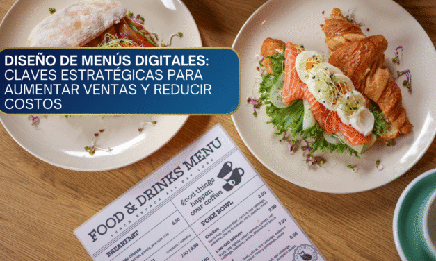 Diseño de Menús Digitales: Claves Estratégicas para Aumentar Ventas y Reducir Costos
